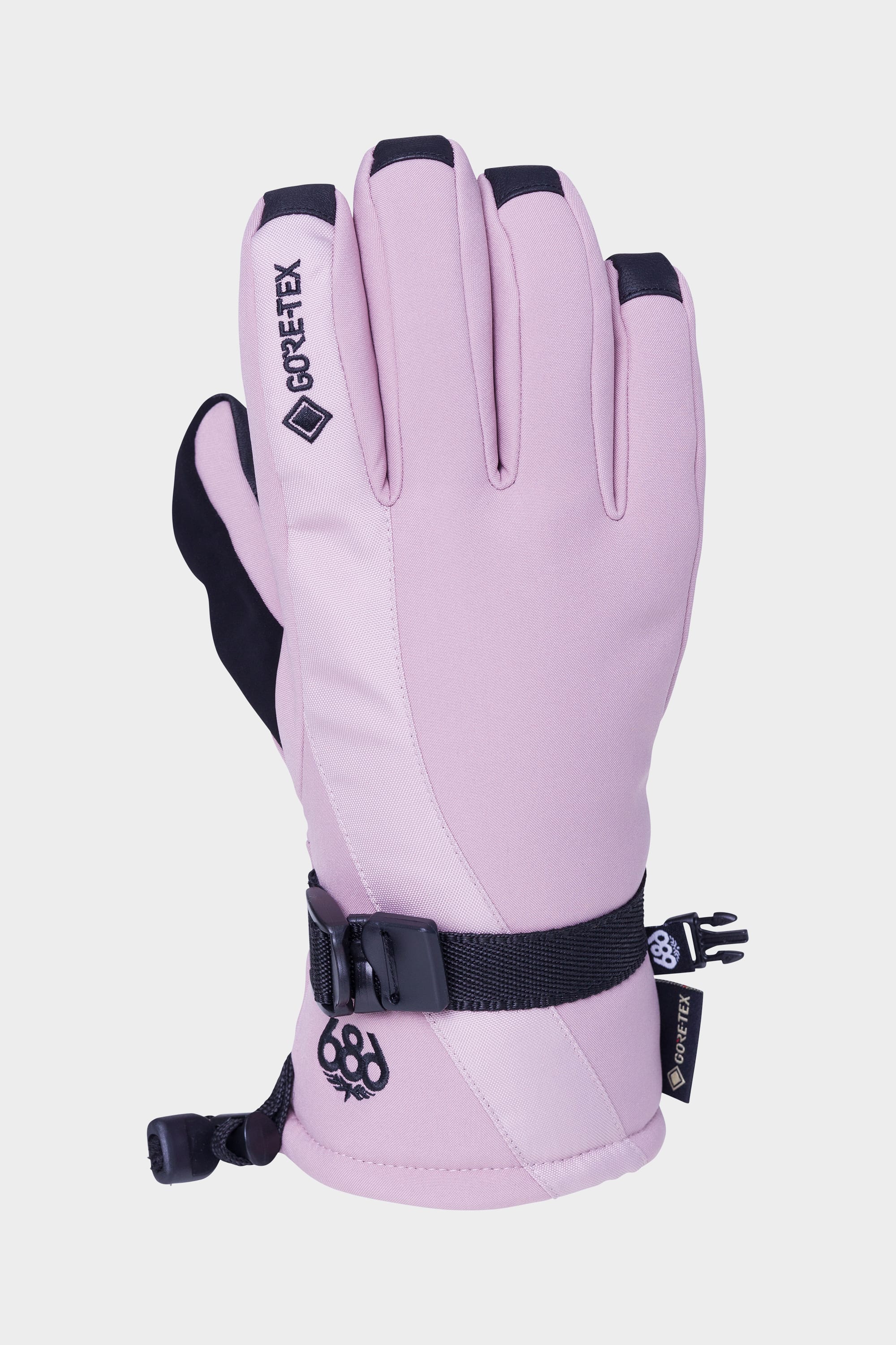 686 Gore-tex linear dusty orchid gants de ski femme Textile tech
