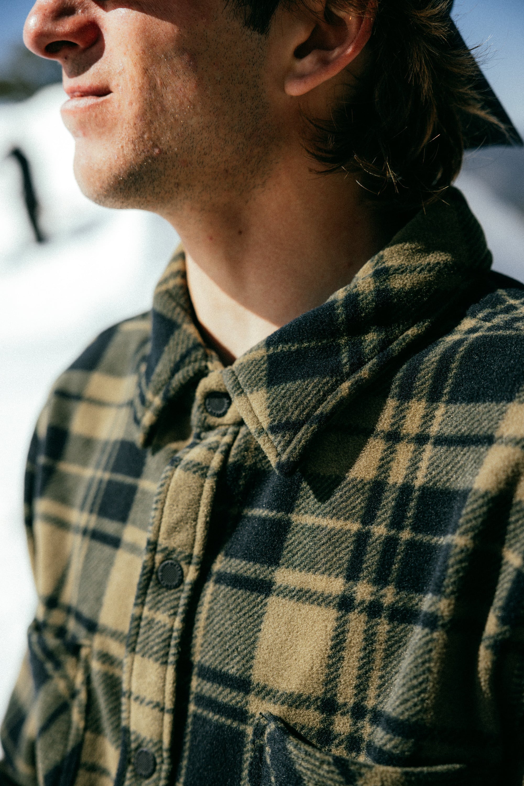 SAGE PLAID