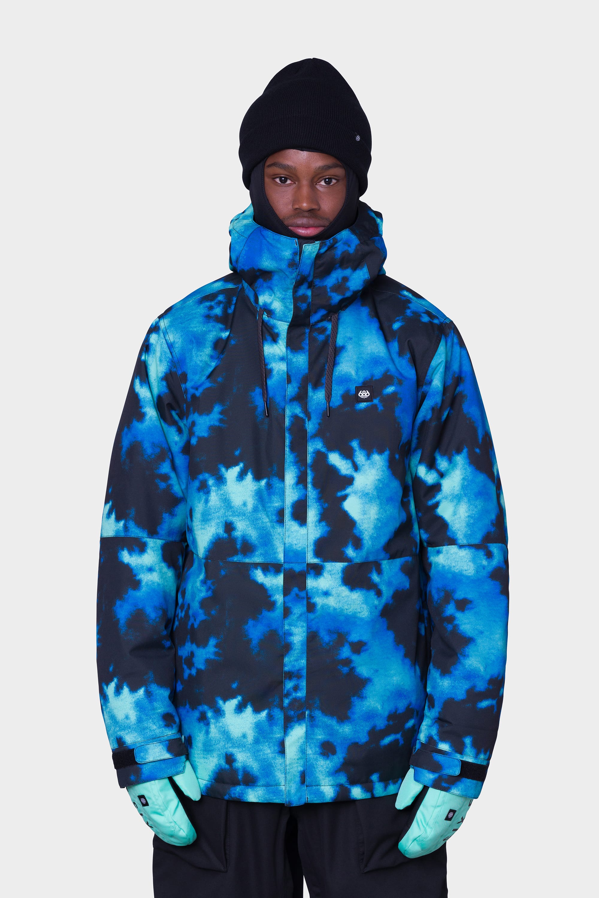 Blue sales snowboard jacket