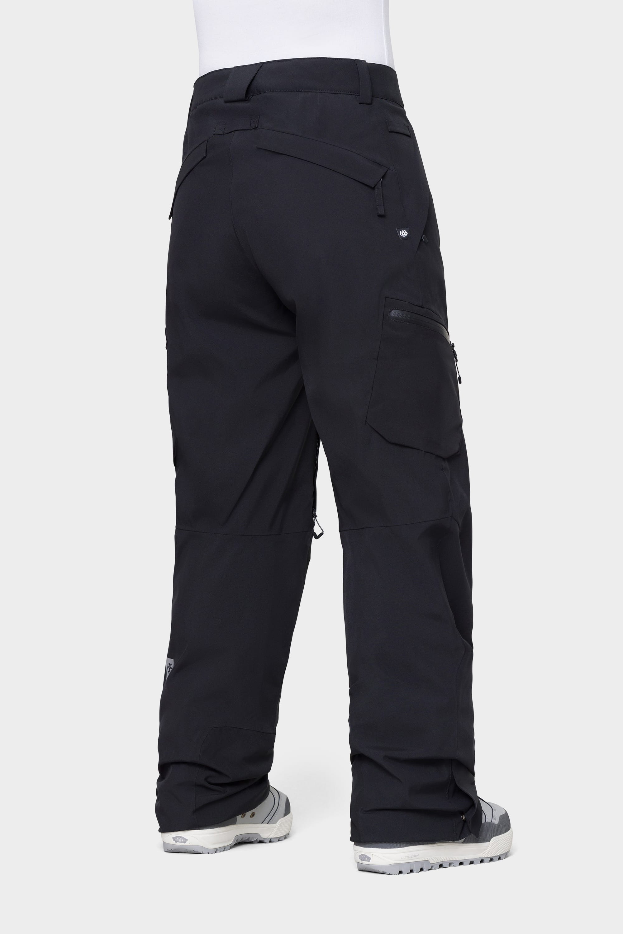 Slim Slit Pant in Tech Knit