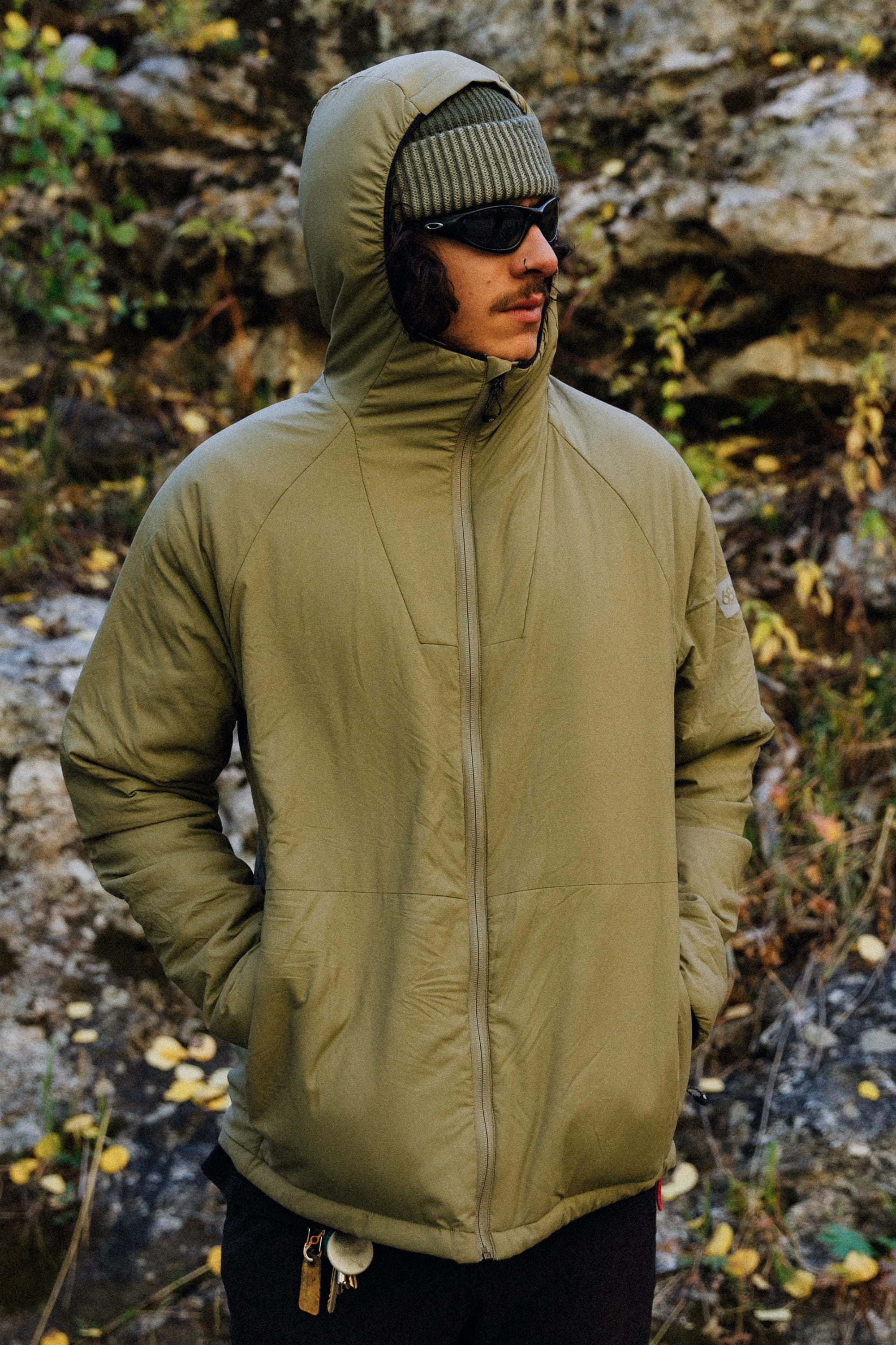 Men's primaloft hooded jacket best sale