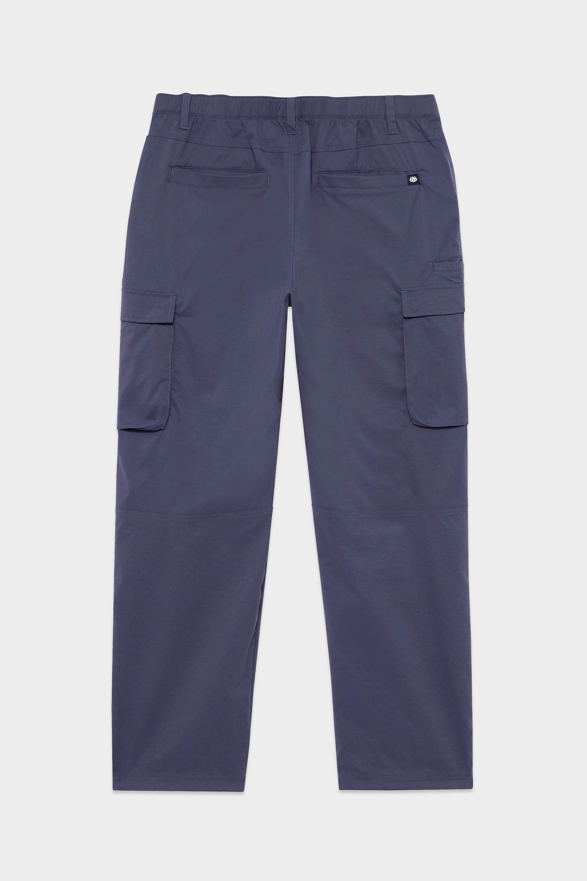 SEESEE nylon fleece wide tapered pants