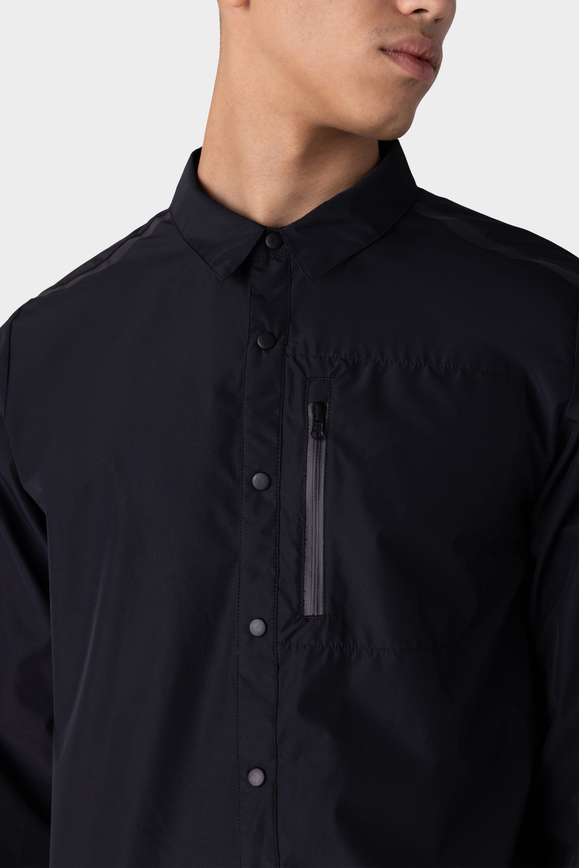 686 Men's GORE-TEX INFINIUM Everywhere Snap-Up Shirt - Black / S